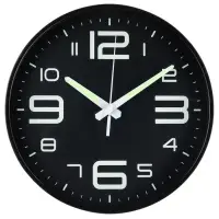 Часы настенные интерьерные &laquo;Классика&raquo;, плавный ход, светящиеся, d=25 см