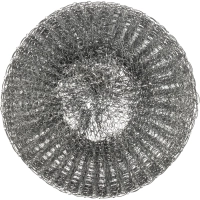 Губка-мочалка спираль Luscan Professional металлич 110х110х45 мм 60г 1шт/уп