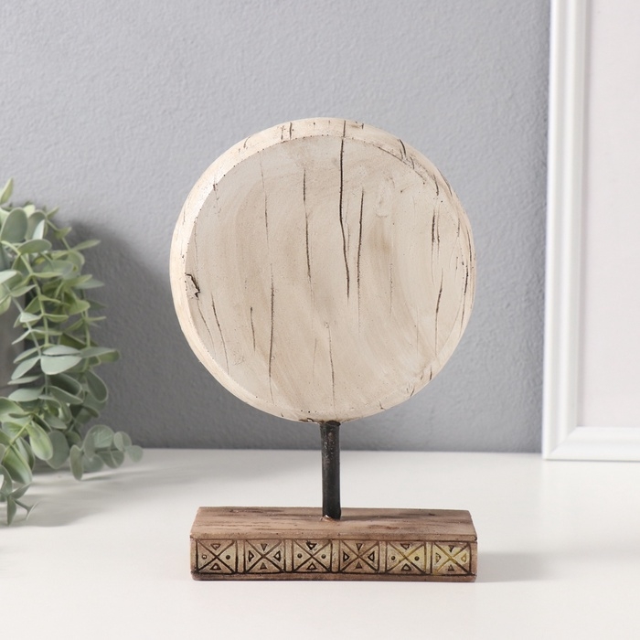 Сувенир полистоун Сувенир полистоун "Два золотых филина на ветке" 5x12x20 см