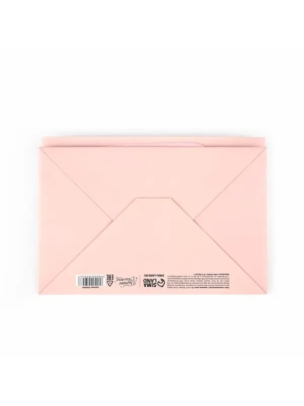 Пакет подарочный с широким дном, упаковка, &laquo;Present&raquo;, 20&times;14&times;13 см