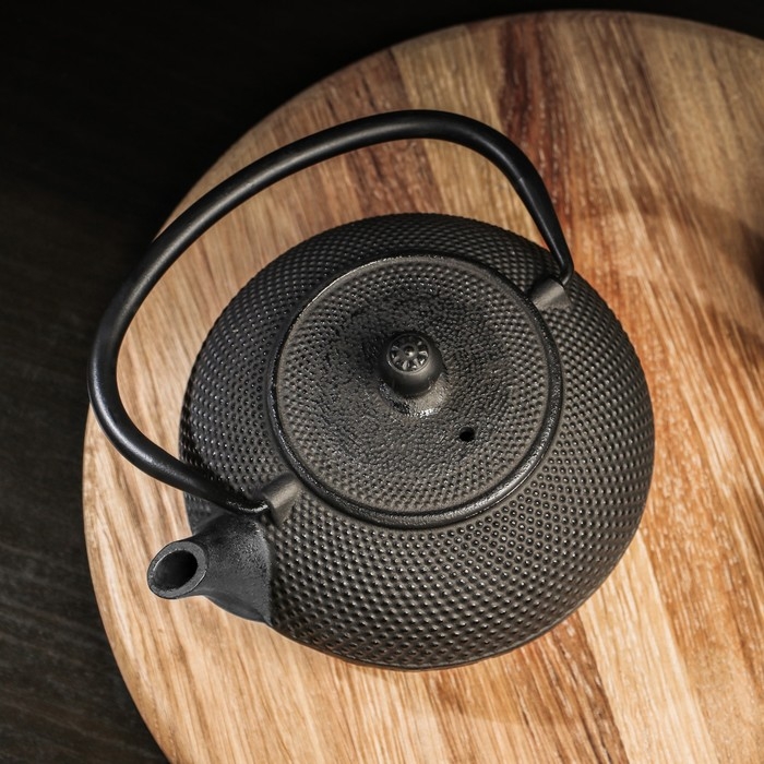 Чайник чугунный Magma «Восточная ночь», 600 мл, с ситом, эмалированный внутри Чайник чугунный Magma «Восточная ночь», 600 мл, с ситом, эмалированный внутри