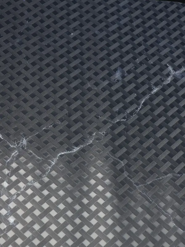 Коврик противоскользящий Доляна &laquo;Ромбы&raquo;, 30&times;150 см, прозрачный