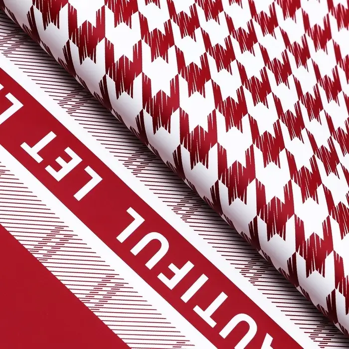 Пленка флористическая, «Прекрасная жизнь», винная 58×58 см