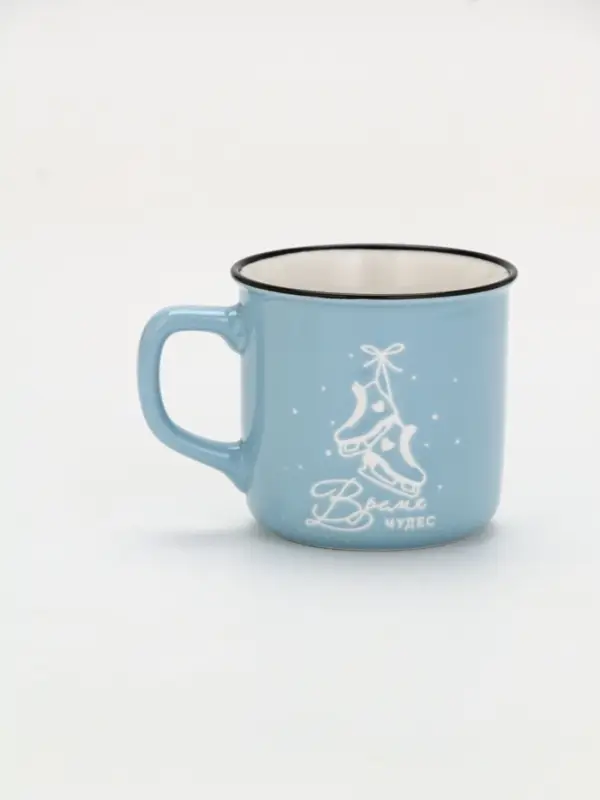 Кружка керамическая, новогодняя &laquo;Время чудес&raquo;, 210 мл