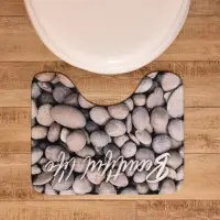 Коврик для ванной Этель Beautiful life, 50&times;40 см, велюр