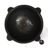 Казан, 8 л, плоское дно, алюминиевая крышка, чугун