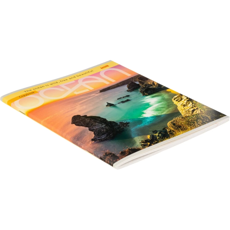 Тетрадь КЛЕТКА 48л.ПРИБРЕЖНЫЕ ВИДЫ 48-5049обл.цвет. мелов.,второй блок