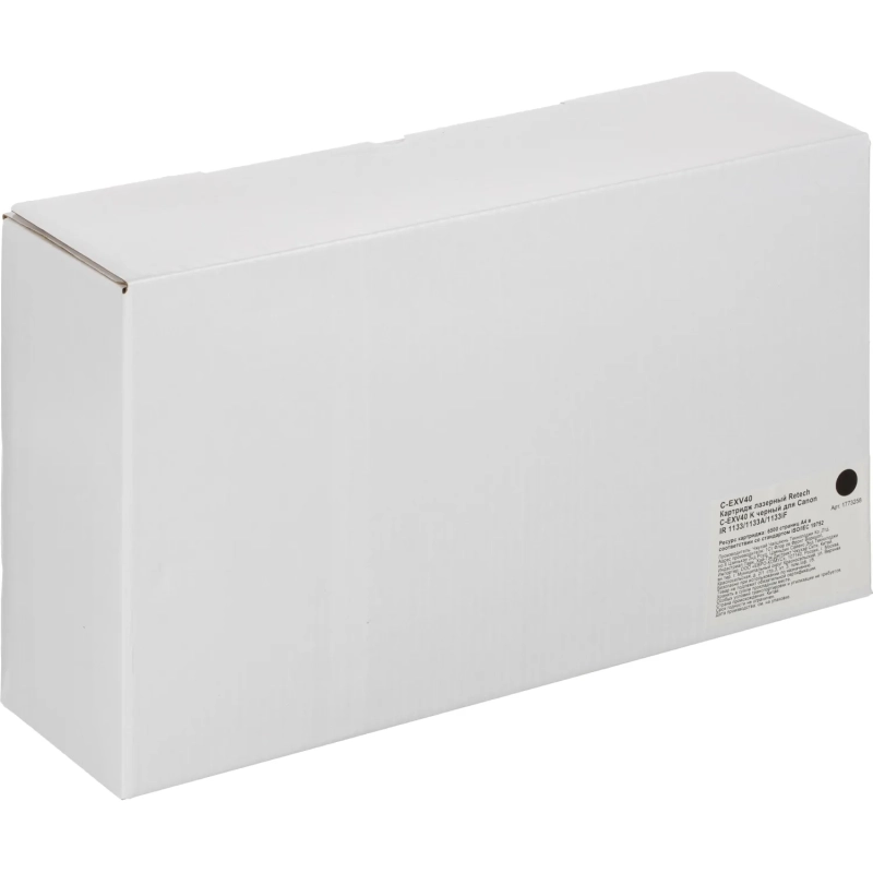 Картридж лазерный Retech C-EXV40 K чер. для Canon IR 1133/1133A/1133iF