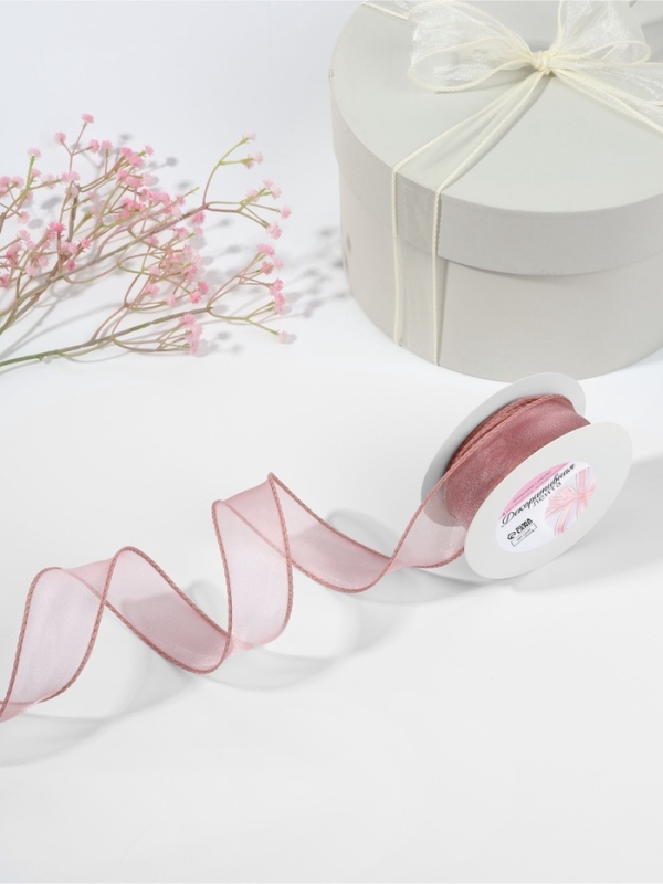 Лента капроновая «Волна», с блеском, 40 мм, 10 ± 1 м, цвет сливовый №31 Лента капроновая «Волна», с блеском, 40 мм, 10 ± 1 м, цвет сливовый №31