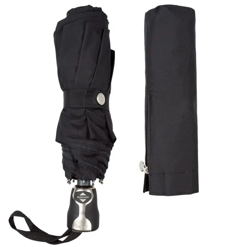 Складной зонт Gran Turismo, черный Складной зонт Gran Turismo, черный