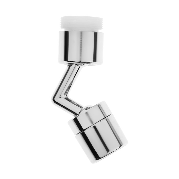 Аэратор ZEIN Z3589, поворотный, на шарнире, угловой, хром Аэратор ZEIN Z3589, поворотный, на шарнире, угловой, хром