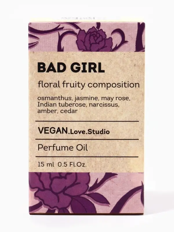 Парфюмерное масло женское VEGAN.Love.Studio Bad Girl, 15 мл