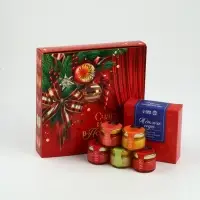 Подарочный набор "Счастья и тепла в новом году", мёд и чай Подарочный набор "Счастья и тепла в новом году", мёд и чай