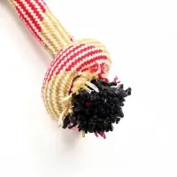 Игрушка для больших и средних собак, канатная "Двойной узел",до 50 см, до 185 гр