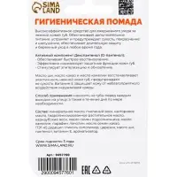 Губная помада гигиеническая Secret Beauty &laquo;Пантенол&raquo;