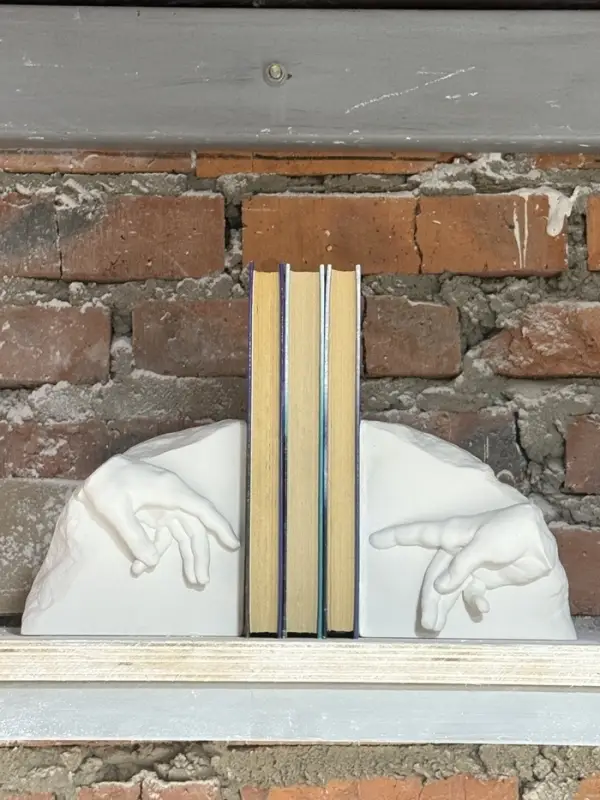 Гипсовая фигура держатель для книг (2 РУКИ) «Сотворение Адама. Фрагмент» Гипсовая фигура держатель для книг (2 РУКИ) «Сотворение Адама. Фрагмент»