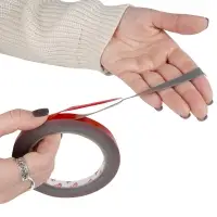 Лента клейкая двусторонняя AVS SCH-030 9 mm x 5 m акриловая основа (серая)