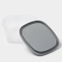 Набор пищевых контейнеров SparkPlast BioFresh, 5 шт.: 230 мл, 500 мл, 900 мл, 1.55 л, 2.65 л, пластик, крышка МИКС