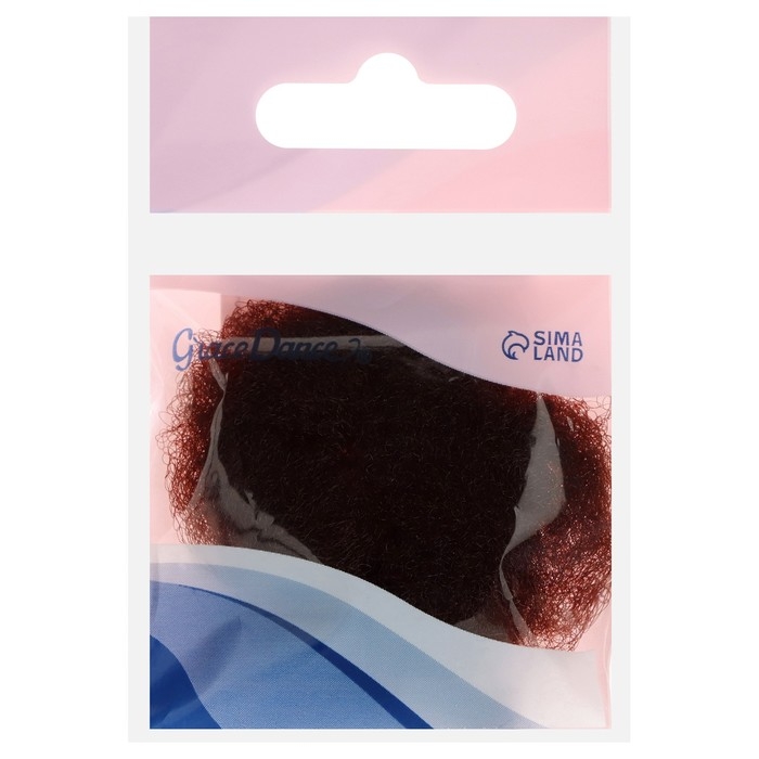 Сетка для волос Grace Dance, паутинка, 30 см, цвет коричневый Сетка для волос Grace Dance, паутинка, 30 см, цвет коричневый