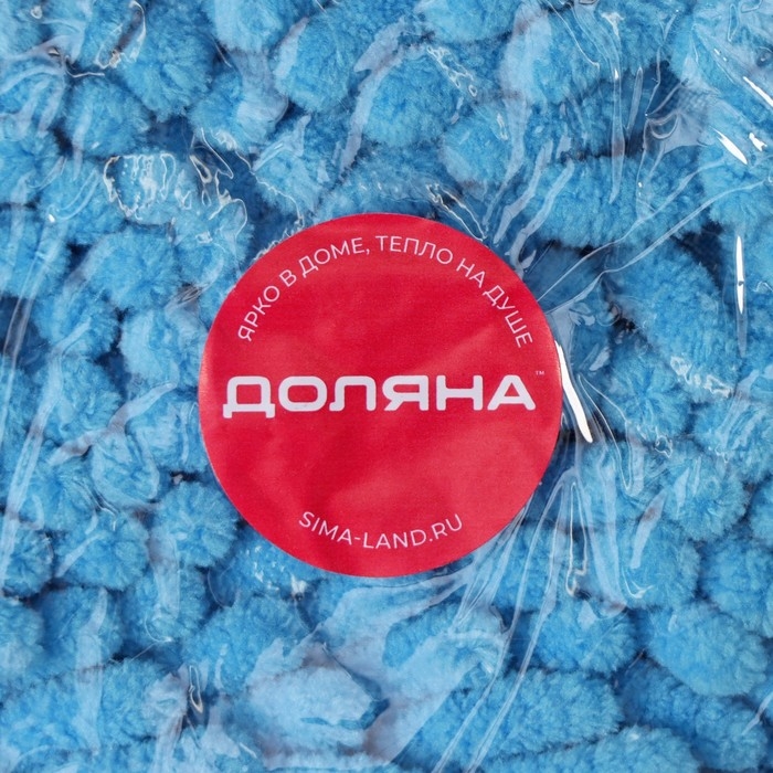 Насадка для окномойки арт 3092740 Доляна, микрофибра букля, 14×17 см, цвет синий