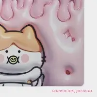 Коврик для дома Доляна Baby, влаговпитывающий, 40&times;60 см, розовый