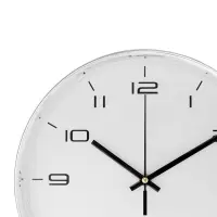 Часы настенные интерьерные &laquo;Патриси&raquo;, бесшумные, плавный ход, d=30 см, циферблат 27.5 см