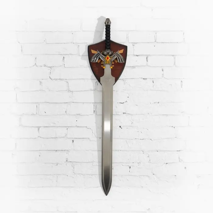 Панно на стену &laquo;Макет оружия: сувенирный меч на планшете. Робо&raquo;, декор настенный, 90 см