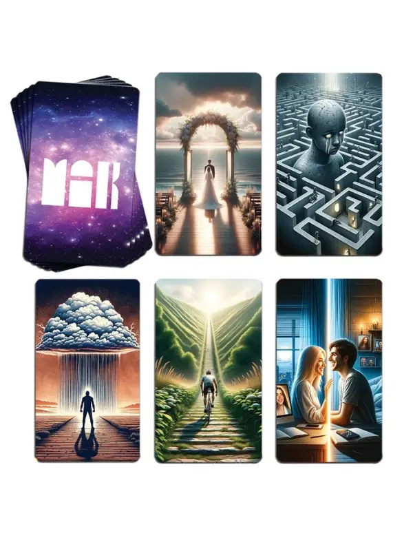 Настольная игра трансформационная &laquo;Зов подсознания&raquo;, игровое поле, 102 карты: 50 МАК, 52 эмоции