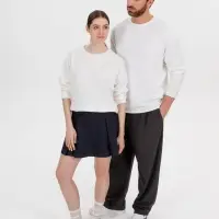 Лонгслив унисекс Siluetti Fuori, молочно-белый, размер L/XL
