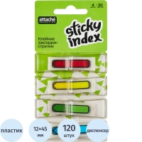 Клейкие закладки пласт. POP-UP стрелки 4цв.по 30л. 45ммх12 Attache Selectio