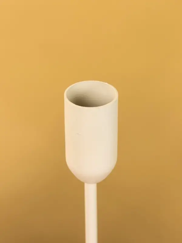 Подсвечник на 1 свечу текстурный  Подсвечник на 1 свечу текстурный "Фисташковый" 8х8х25,5 см