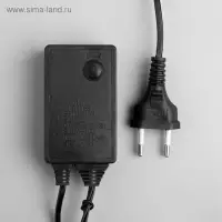 Гирлянда &laquo;Водопад&raquo; 2&times;1.5 м, IP44, тёмная нить, 400 LED, свечение мульти, 8 режимов, 220 В