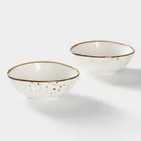 Салатники Magistro &laquo;Церера&raquo;, набор 2 шт., 15.3&times;13&times;5.5 см, фарфор, белые