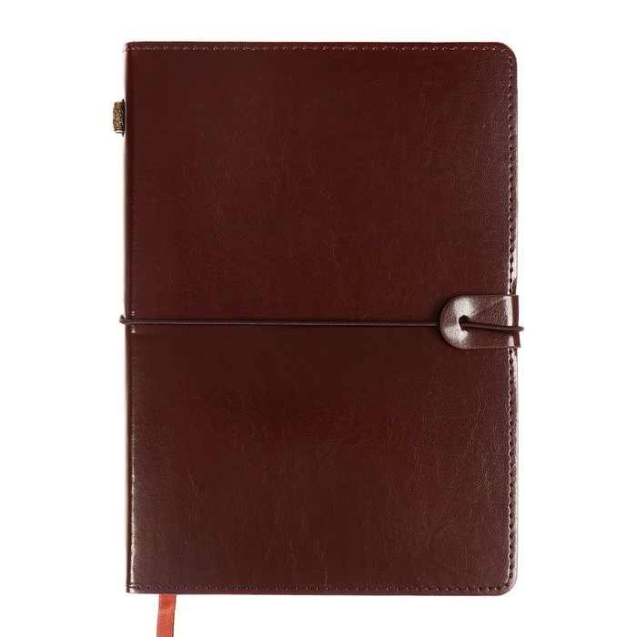 Ежедневник датированный 2025, A5 168 листов, deVENTE. Saltos, мягкая обложка кожзам, перфорация, ляссе, блок 70, коричневый Ежедневник датированный 2025, A5 168 листов, deVENTE. Saltos, мягкая обложка кожзам, перфорация, ляссе, блок 70, коричневый