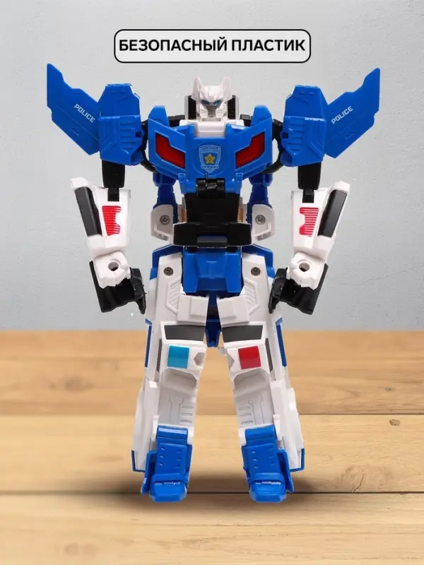 Набор роботов &laquo;Полицейский&raquo;, трансформируются
