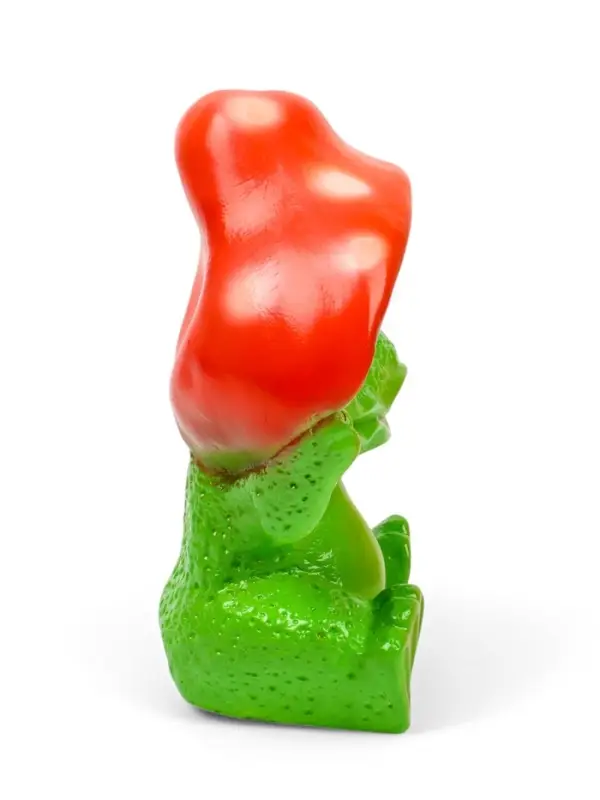 Садовая фигура из гипса &laquo;Лягушка улыбка под мухомором&raquo;, 27.5&times;12&times;23.5 см