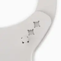 Нагрудник детский, серый