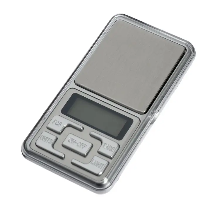 Весы электронные Luazon LVU-02, до 200 г, портативные, серые