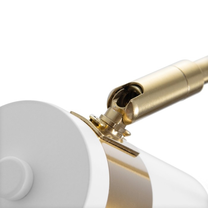 Бра "Техно" Е27 40Вт золото-белый 21х10х38см