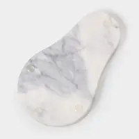 Подставка под ложку Marble, мрамор, белая