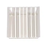 Накладки для фигурного плинтуса &laquo;Идеал. Дюра&raquo;, 80 мм, 8 штук, цвет 002 светло-серый