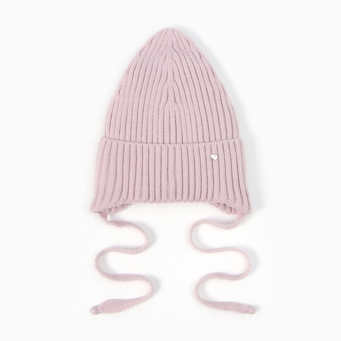 Шапка детская, цвет сиреневый, размер 48-50 Шапка детская, цвет сиреневый, размер 48-50