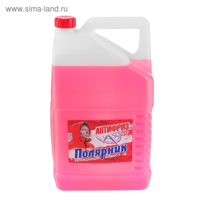Антифриз Полярник - 40, красный, 10 кг Антифриз Полярник - 40, красный, 10 кг