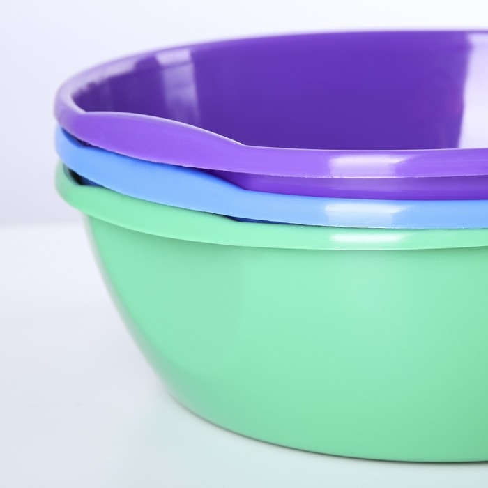 Таз круглый, 5 л, цвет МИКС Таз круглый, 5 л, цвет МИКС