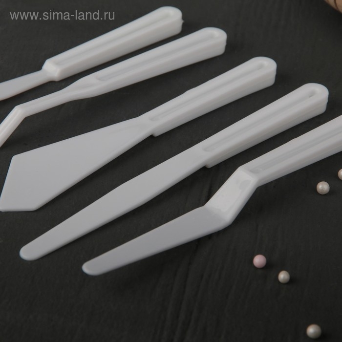 Набор для моделирования кондитерских украшений Доляна, 5 шт, 18 см Набор для моделирования кондитерских украшений Доляна, 5 шт, 18 см