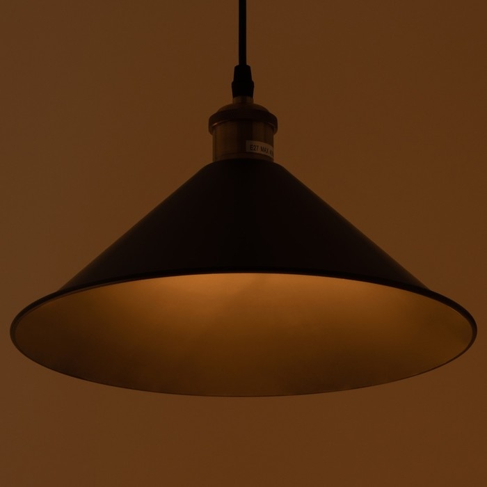 Светильник BayerLux Светильник BayerLux "Грегори" 40Вт E27 черный 30x30x14-100 см