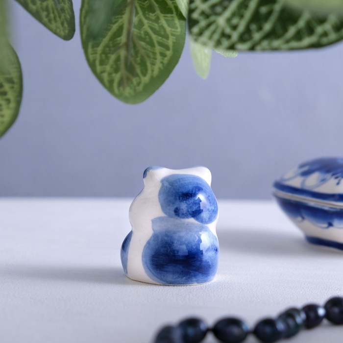 Сувенир «Сова», гжель Сувенир «Сова», гжель