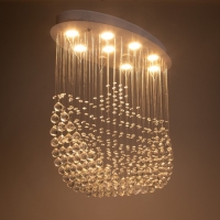 Каскад Жаклин GU10 40Вт хром 73х33х65 см BayerLux