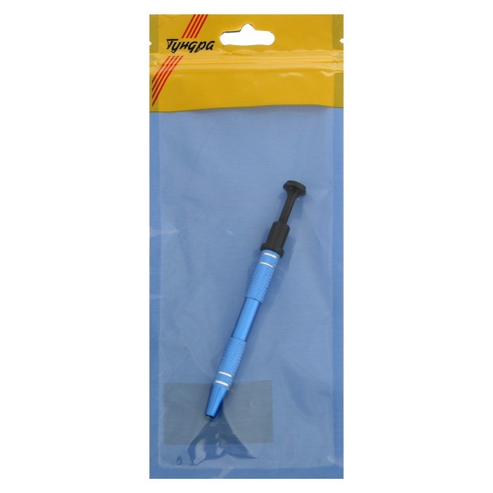 Щуп-ручка ТУНДРА, захват мелких электронных компонентов при пайке, 120 мм Щуп-ручка ТУНДРА, захват мелких электронных компонентов при пайке, 120 мм