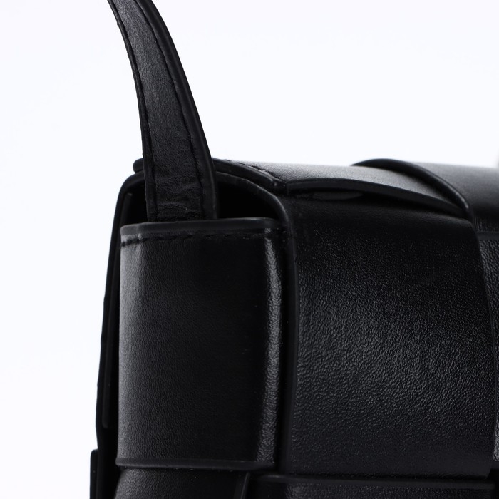 Сумка женская, 18.5*10*5.5 см, цвет чёрный Сумка женская, 18.5*10*5.5 см, цвет чёрный